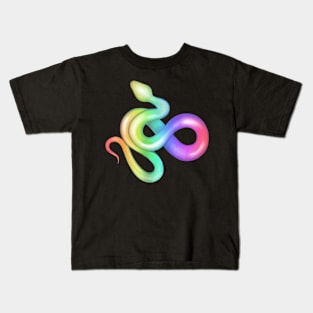 Rainbow snake Kids T-Shirt